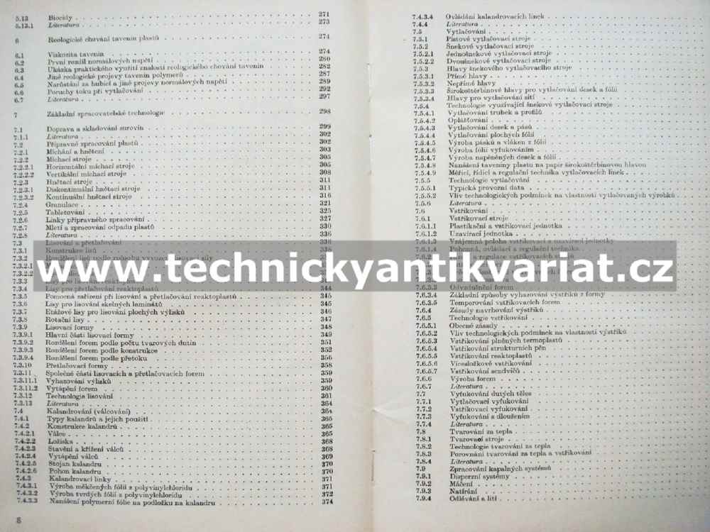 Technologie zpracování a vlastnosti plastů - Štěpek, Zelinger, Kuta (1989)