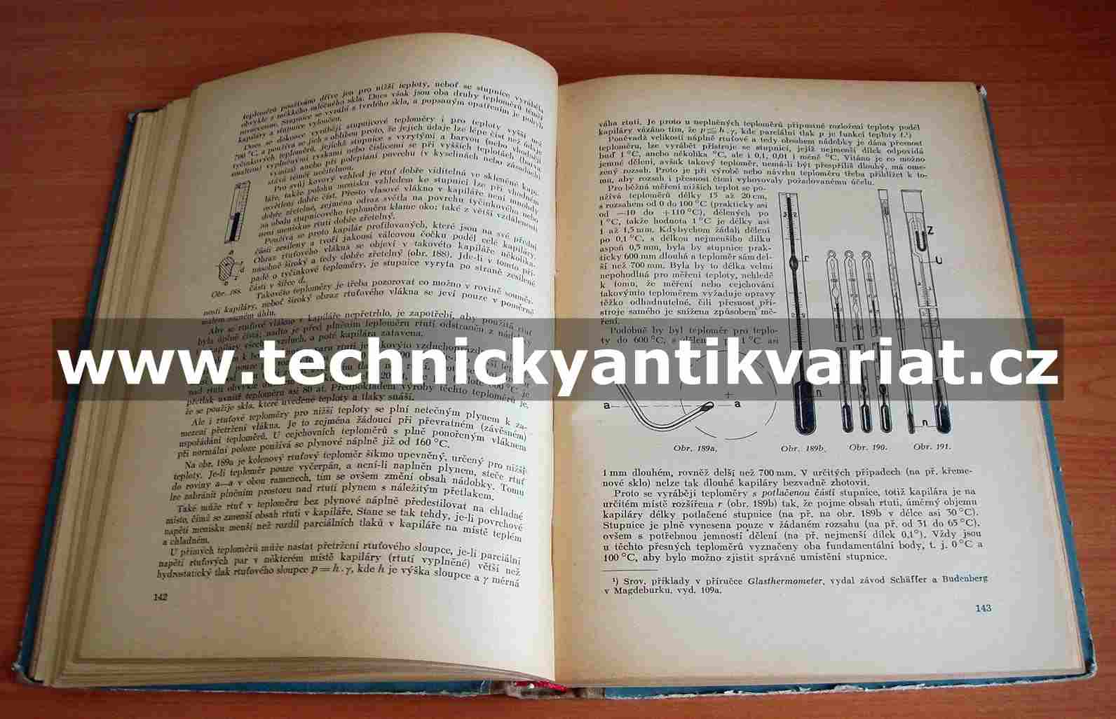 Technická měření ve strojírenství - tlak, teplota, teplota vlhkost