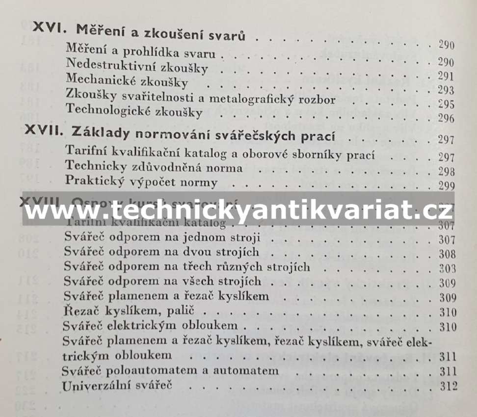 Svářeč I.- Brhlík, Hrabovec, Komora, Skokna, Vrána (1962)