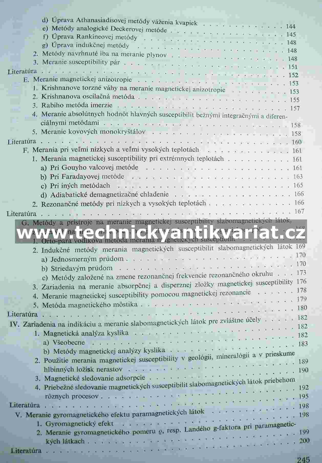 Základy meraní slabomagnetických látok - Matej Rákoš (1965)
