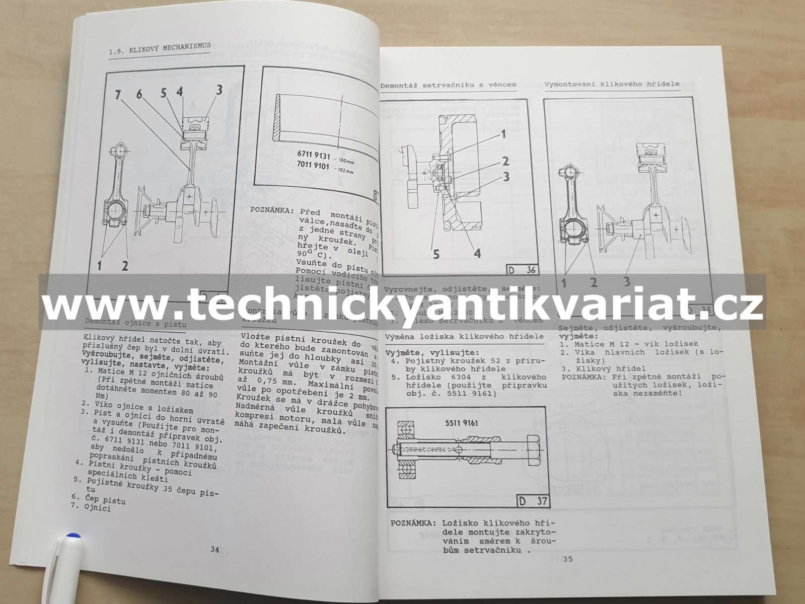 Zetor 3320 4320 5320 6320 6340 - Dílenská příručka (1993)