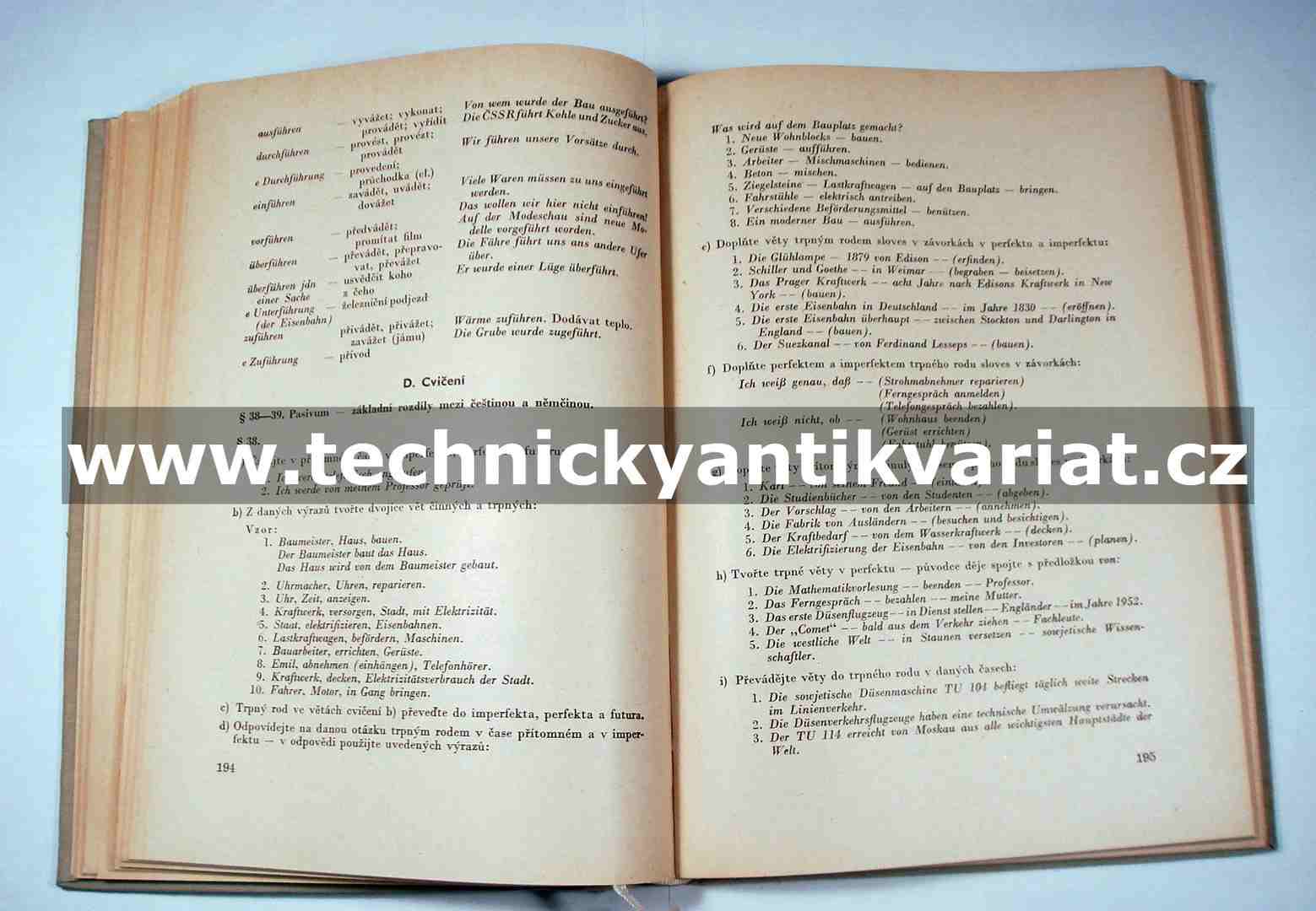 Učebnice němčiny pro vysoké školy technického směru - Jaroslava Čermáková (1961)