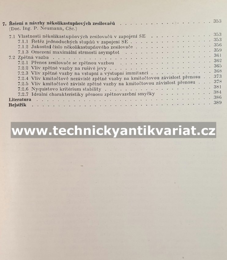 Polovodičová technika I. - Stránský (1973)