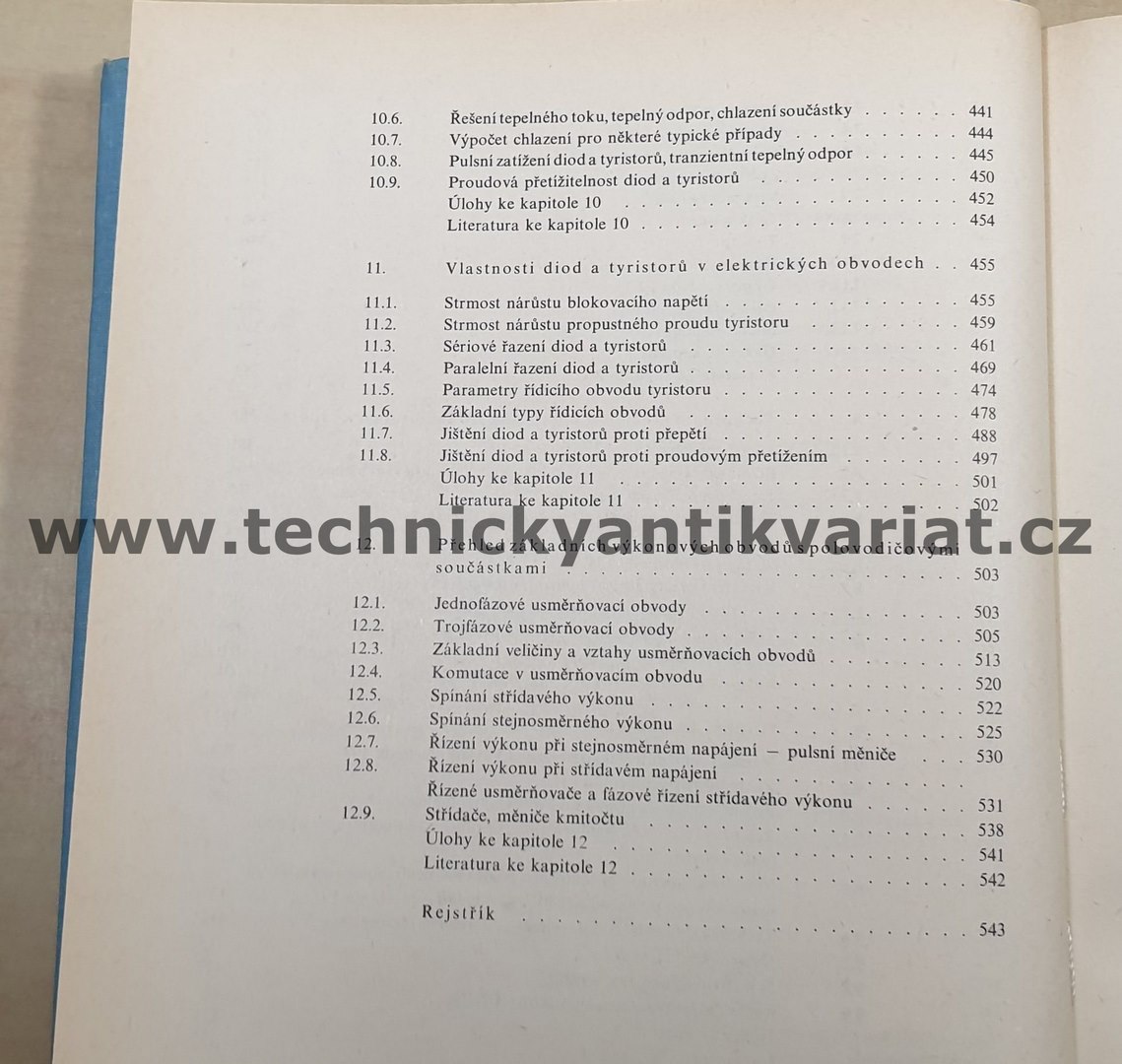 Výkonová polovodičová technika - M. Kubát (1978)