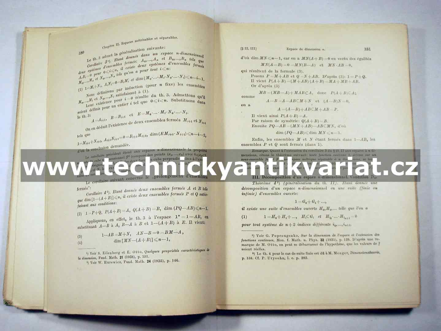 Topologie I.