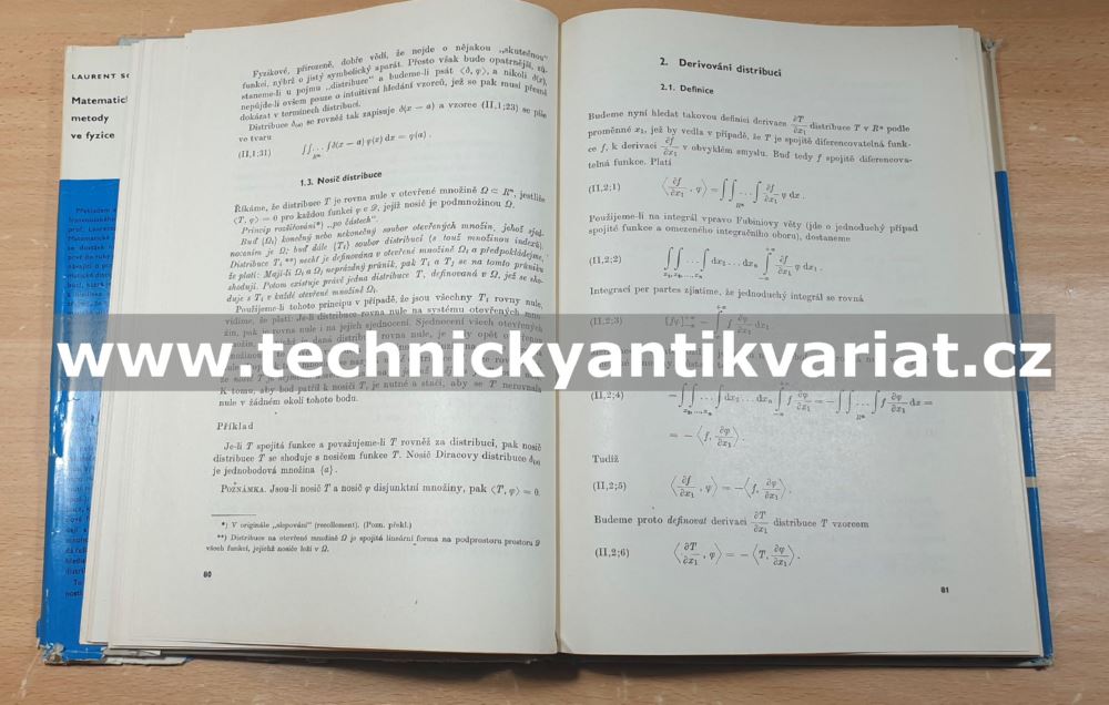 Matematické metody ve fyzice - Laurent Schwartz (1972)