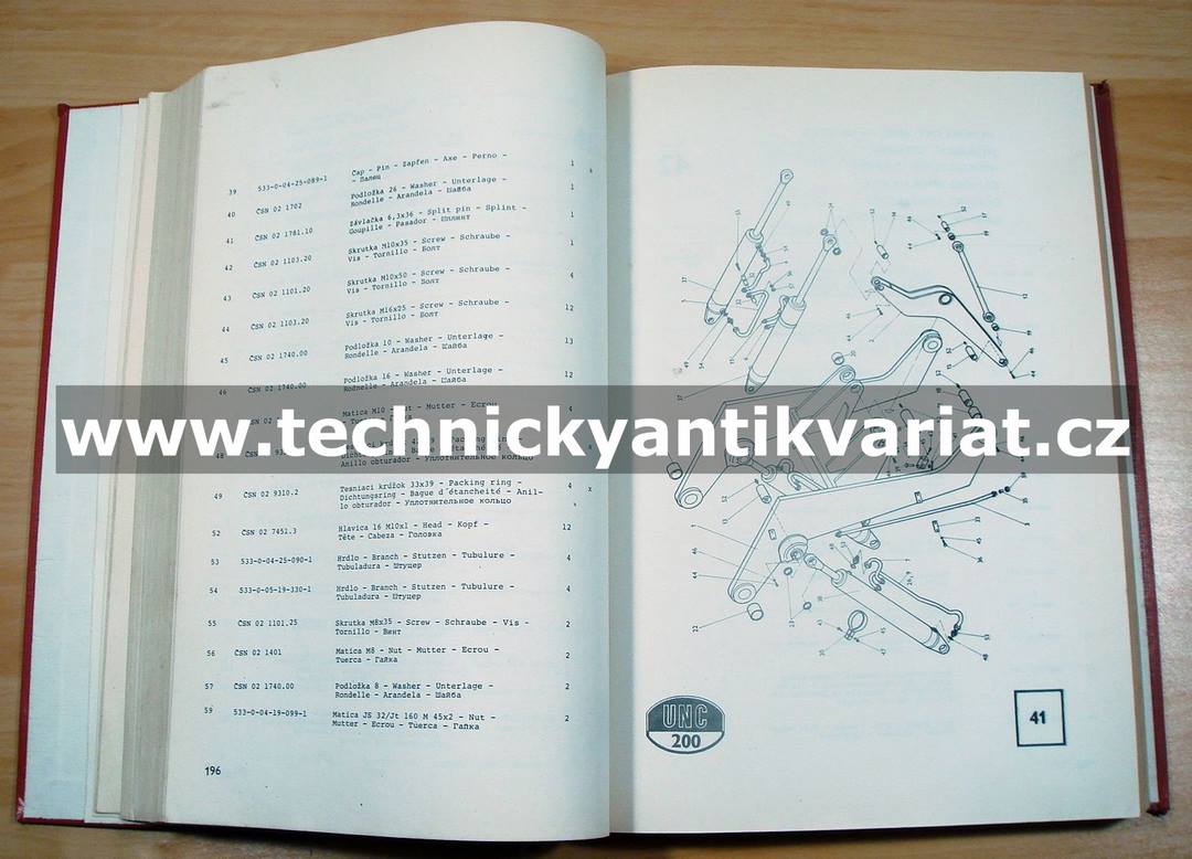 Univerzální nakladač čelný UNC 200
