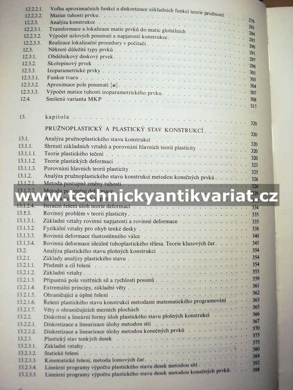 Teorie pružnosti a plasticity II - Servít, Drahonovský, Šejnoha, Kufner (1984)