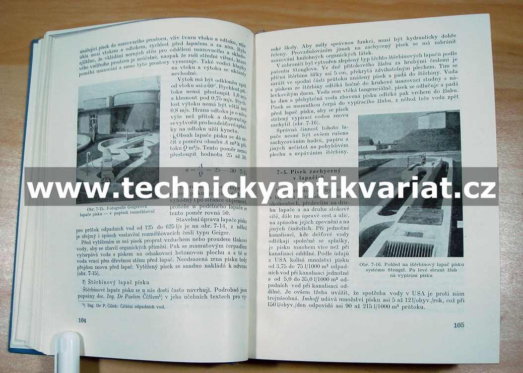 Čistírny městských odpadních vod - Josef Klicman (1958)