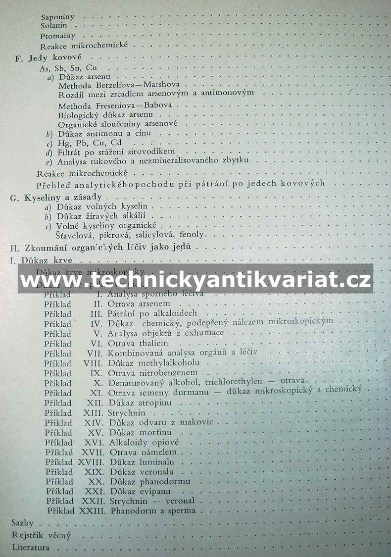Rozbory toxikologické soudní analysa