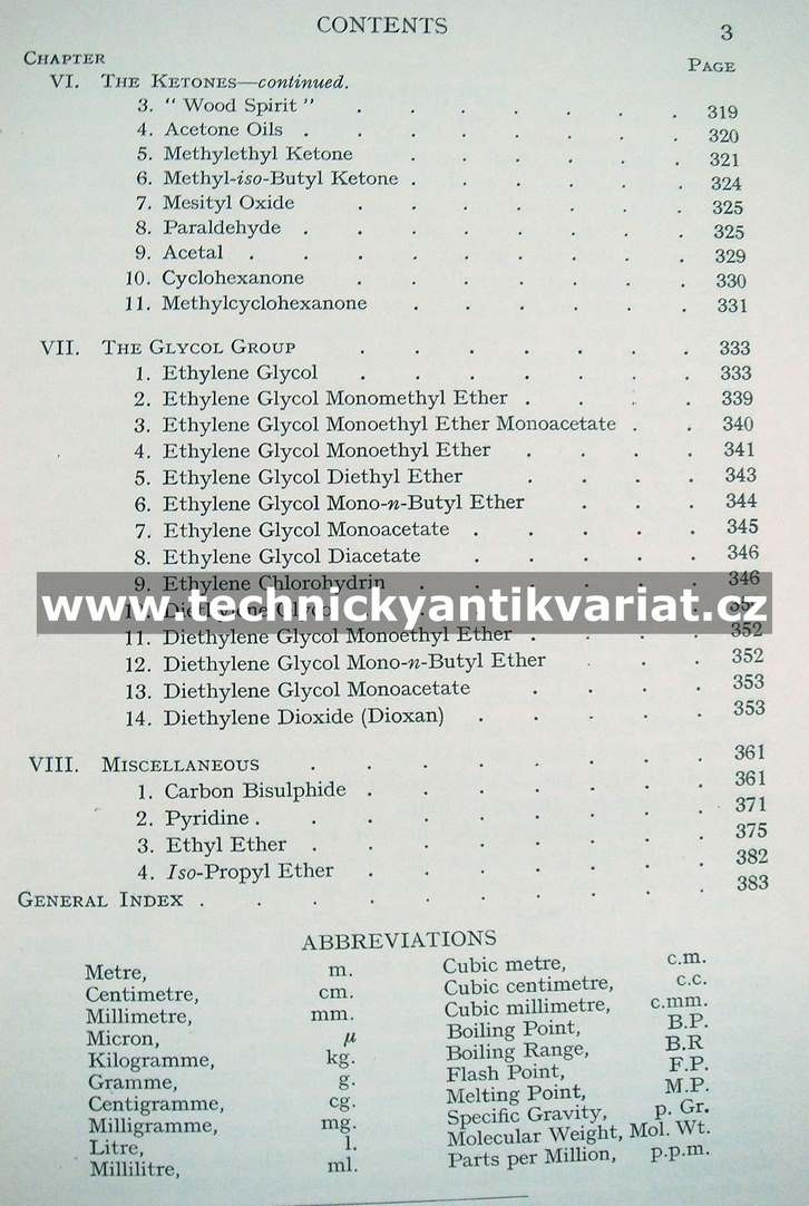 Toxicity of Industrial Organic Solvents