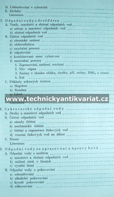 Čištění průmyslových odpadních vod - Adolf Petrů (1957)