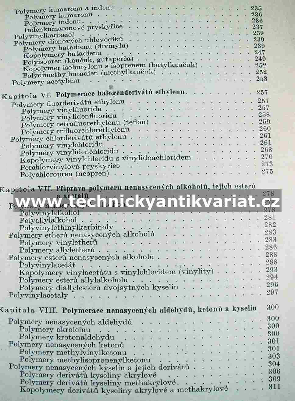 Chemie umělých pryskyřic