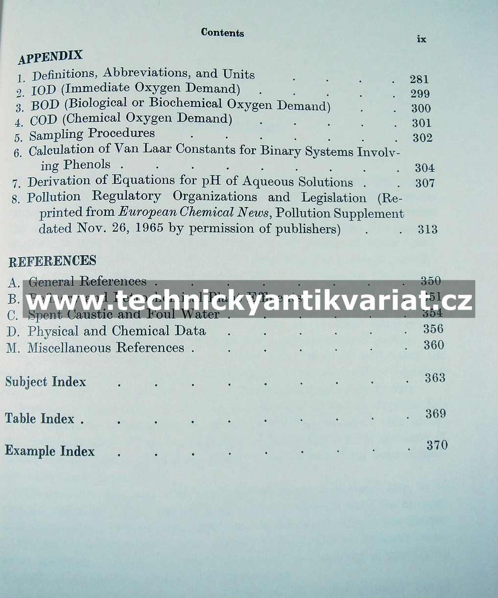 Aqueous Wastes from Petroleum and Petrochemical Plants