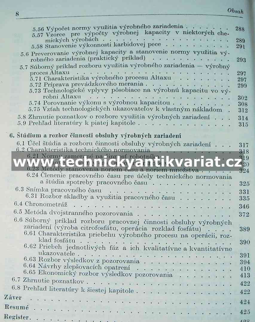 Prevádzkové rozbory v chemických výrobách