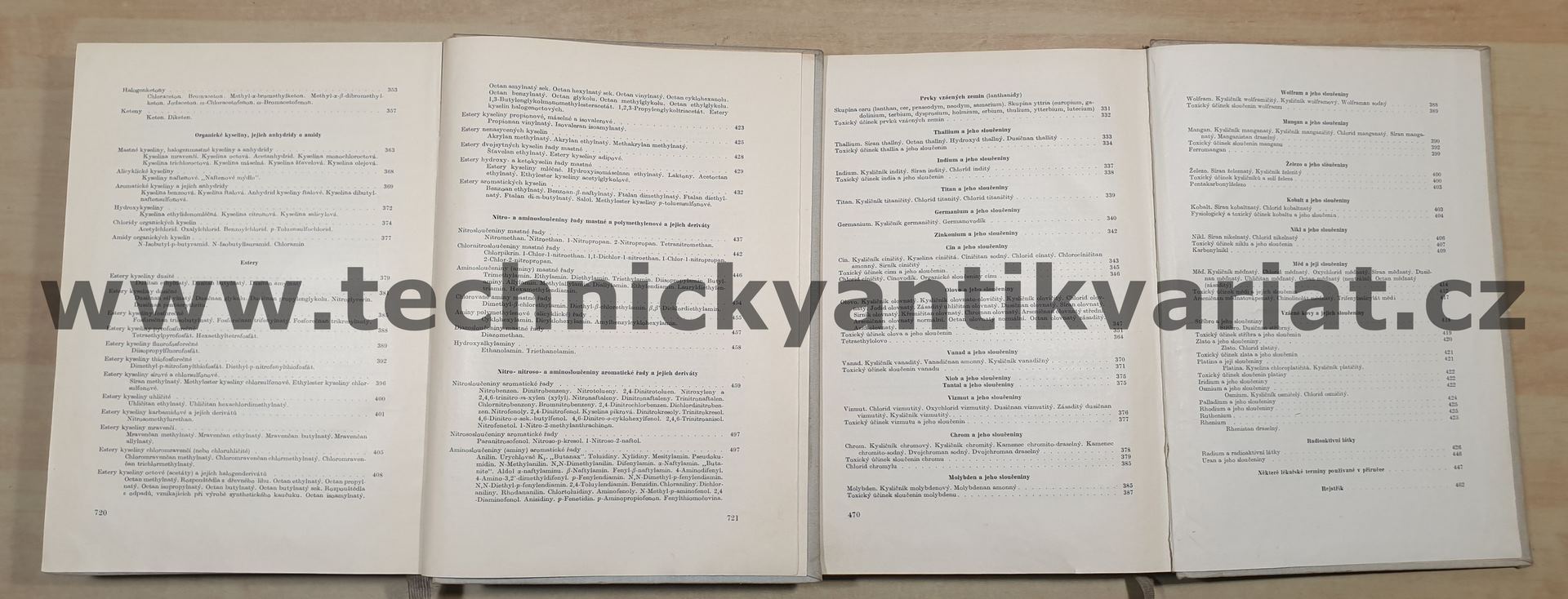 Chemické jedy v průmyslu I.,II. - N. V. Lazarev (1959)