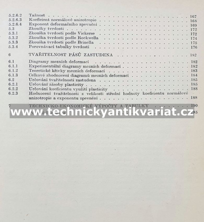 Tenké ocelové pásy a plechy válcované za studena - Václav Machek (1987)