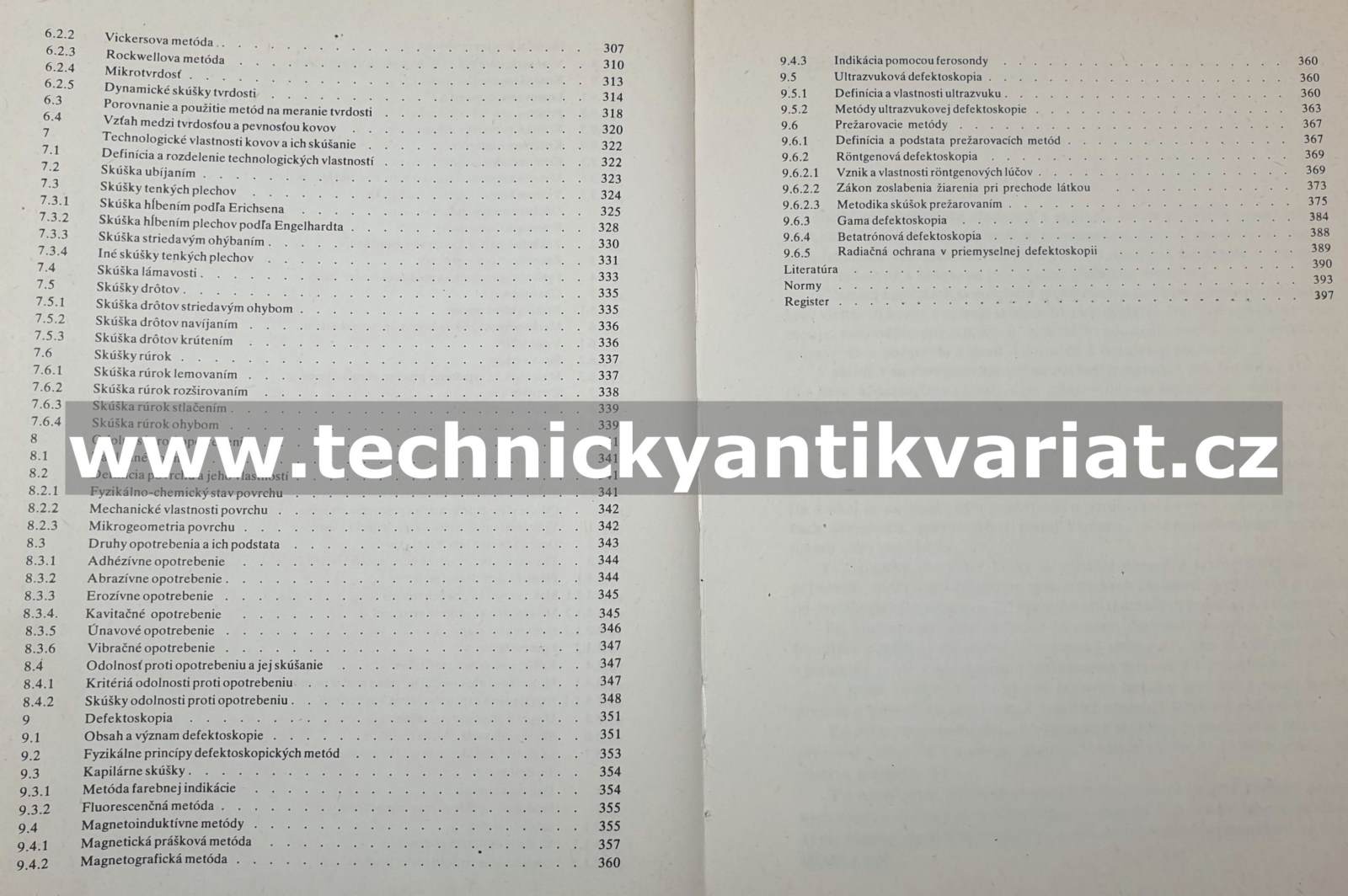 Mechanické vlastnosti a skúšanie kovov - Povol Veles (1985