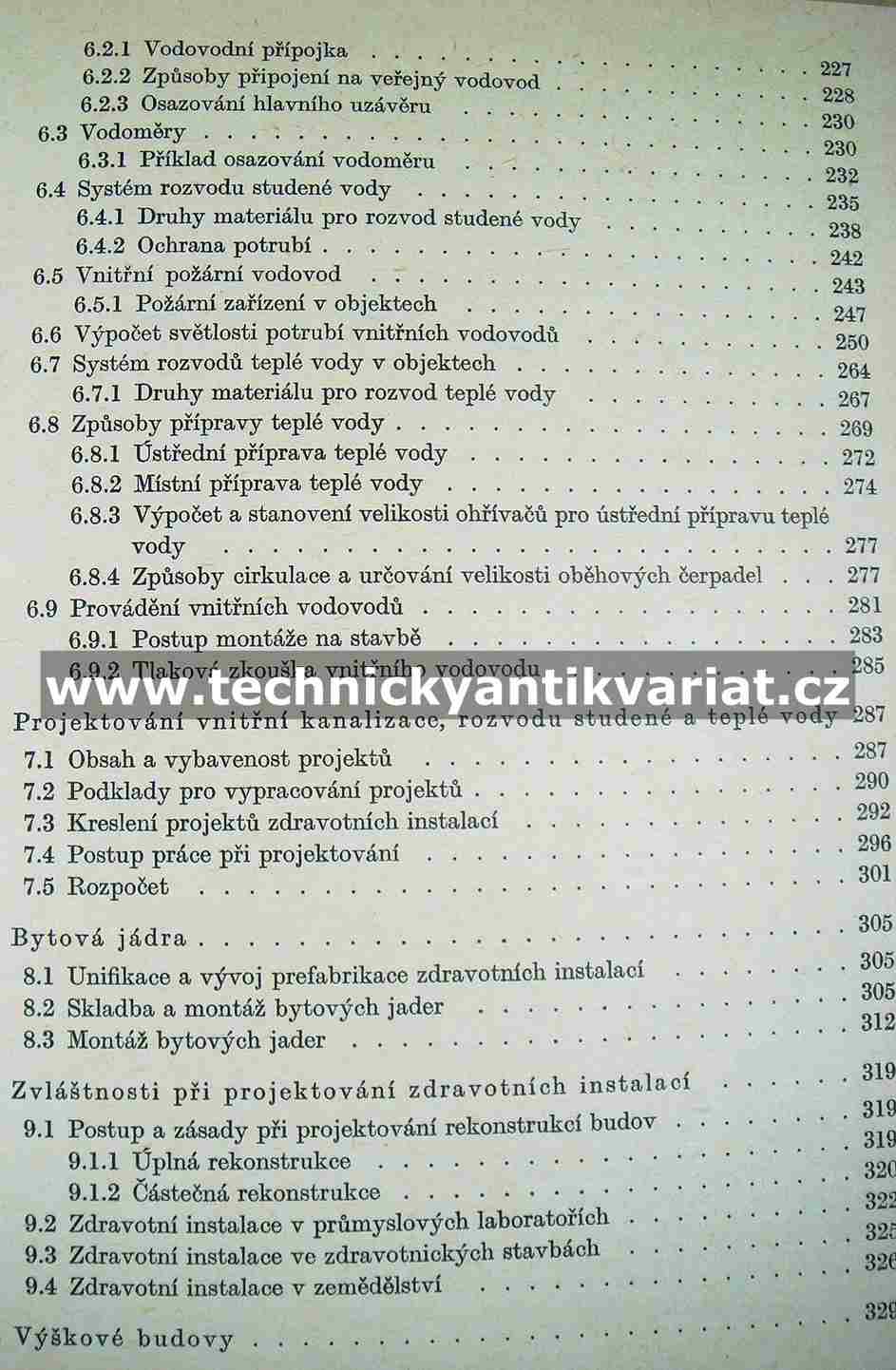 Zásobování vodou a kanalizace