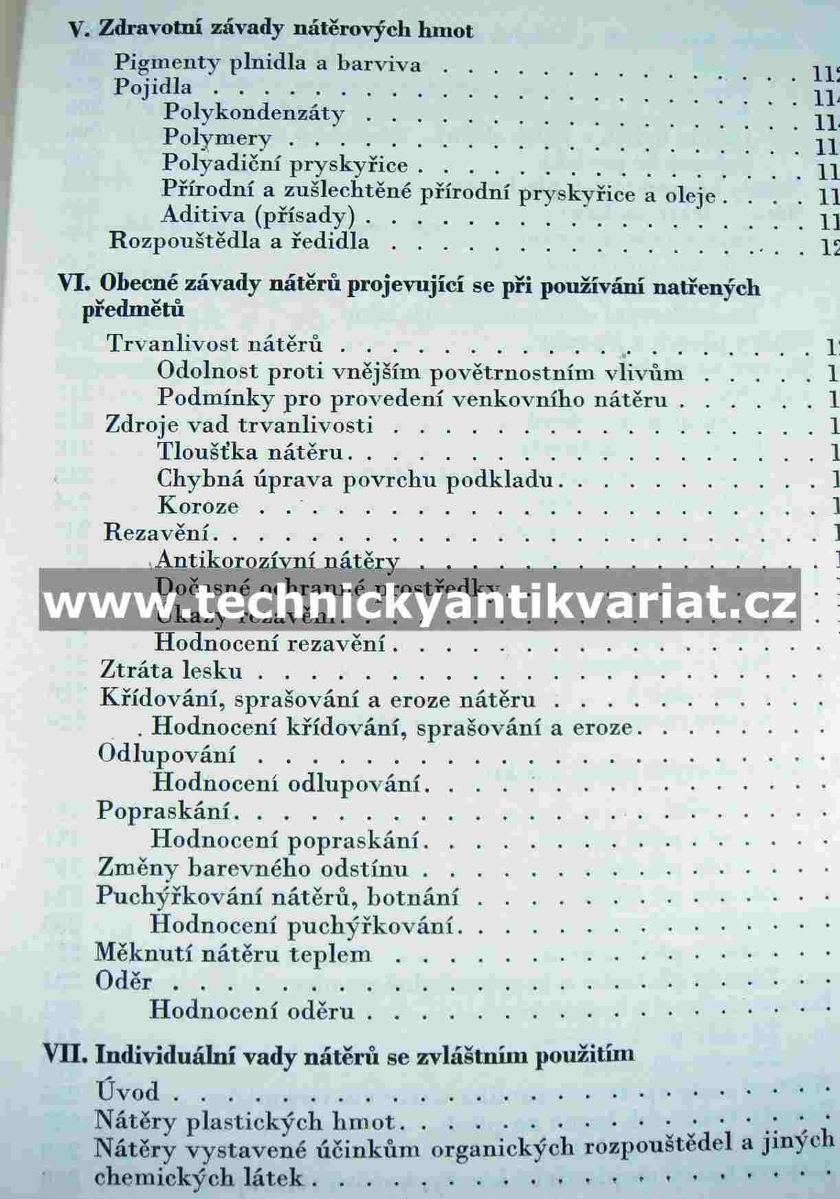Vady nátěrových hmot a tiskových barev