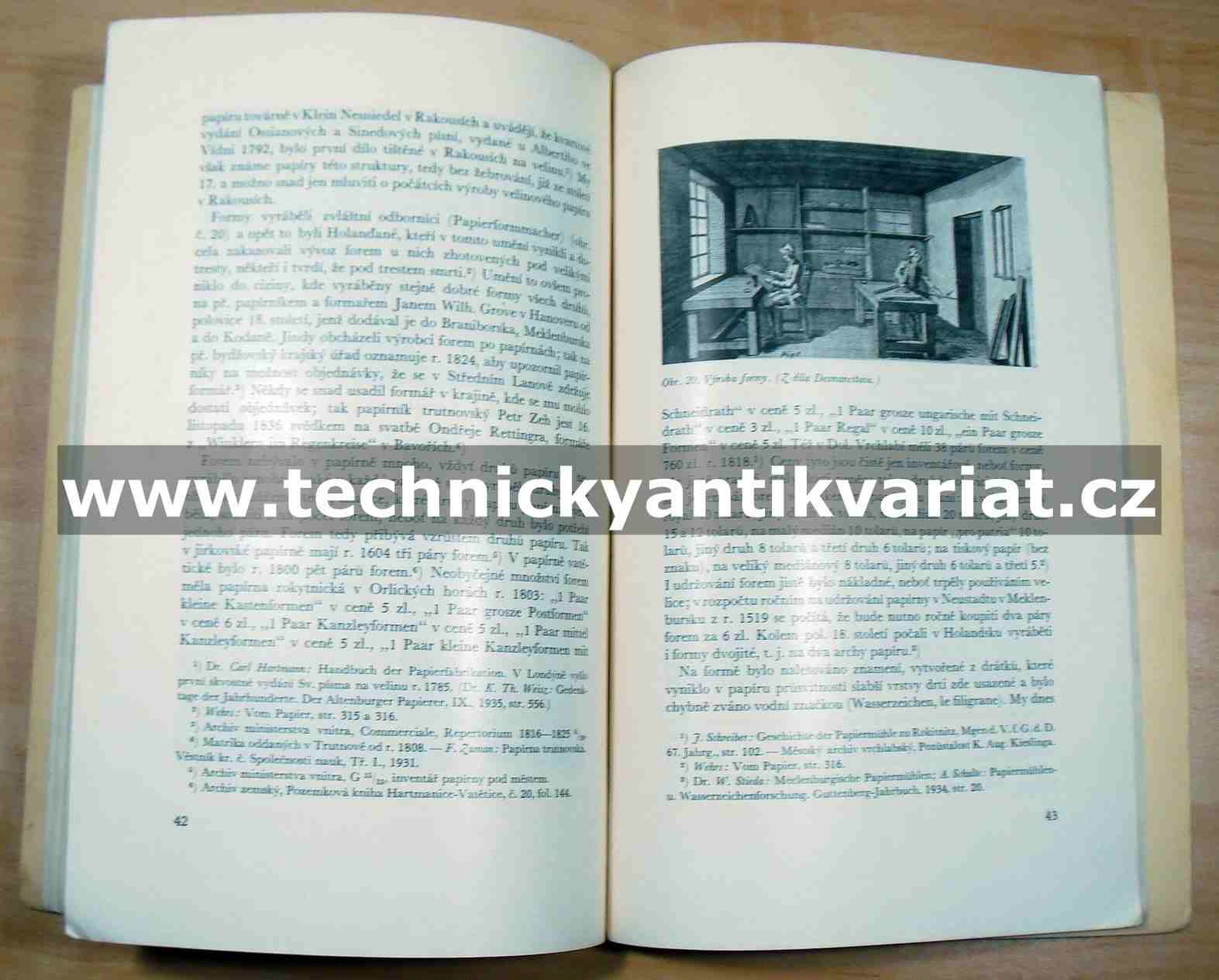 Výrobní technika papíru a její vývoj
