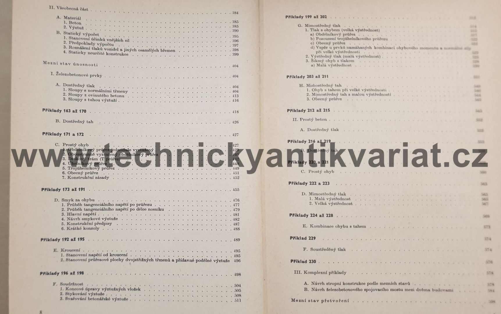 Beton v příkladech - Draxler, Drda (1975)