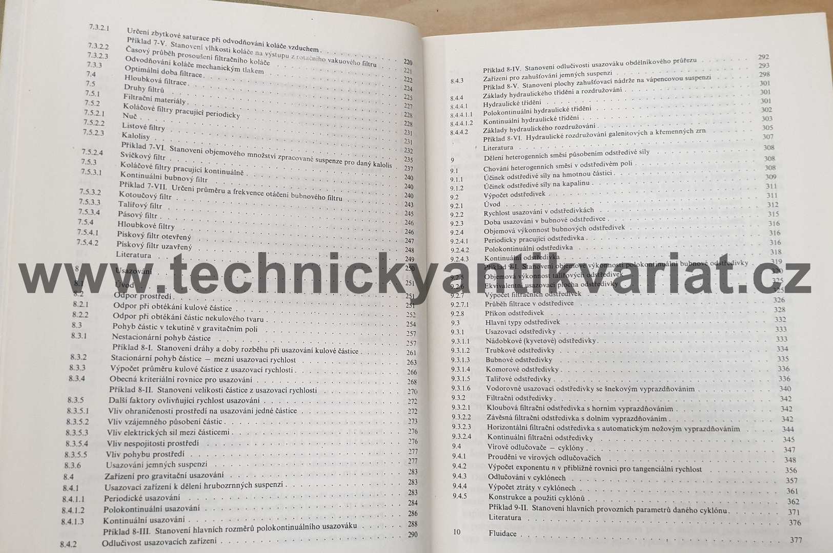 Hydraulické pochody v chemickém a potravinářském průmyslu - Novák, Rieger, Vavrd (1989)