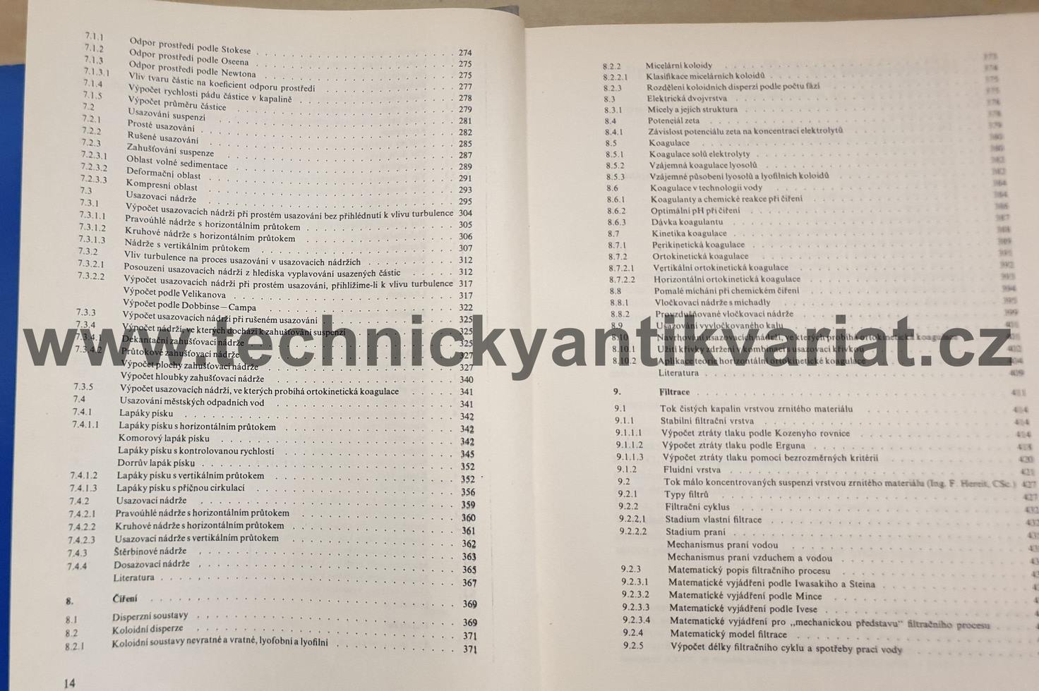 Základní procesy a výpočty v technologií vody - Tuček, Chudoba, Koníček (1977)