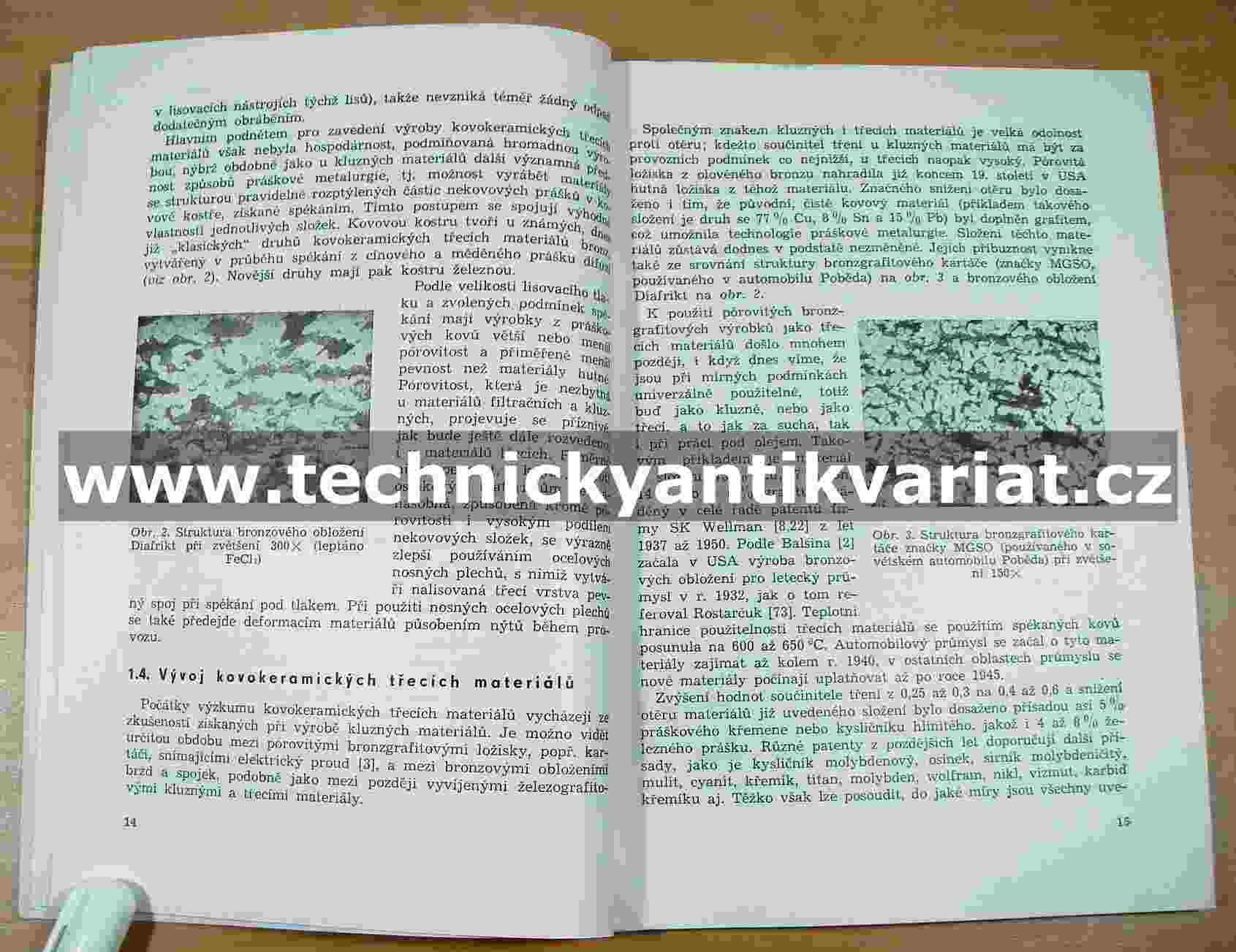 Kovokeramické třecí materiály