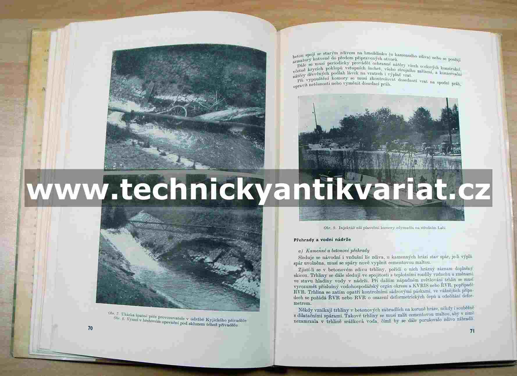 Provoz a rekonstrukce vodních staveb - Kratochvíl, Paule, Votruba (1965)