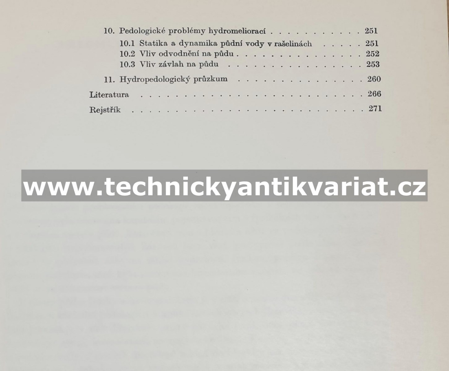 Vodohospodářská pedologie - Miroslav Kutílek (1966)