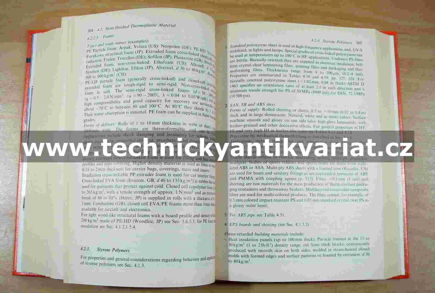 International Plastics Handbook for the Technologist, Engineer and User