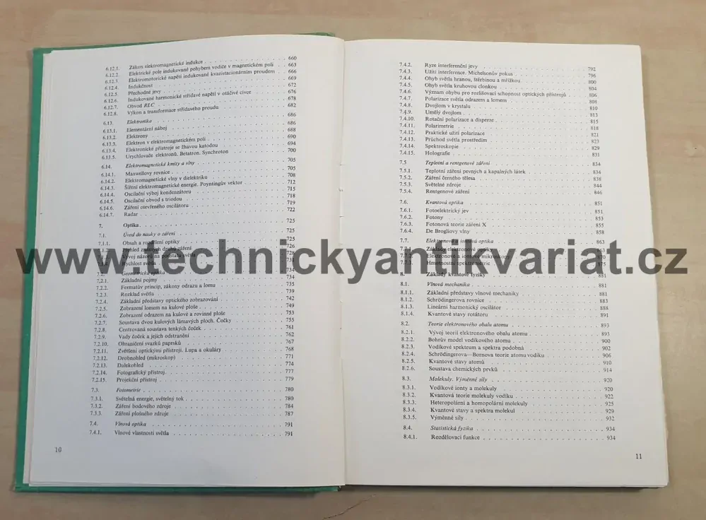 Fyzika 1 Příručka pro vysoké školy technického směru (1976)