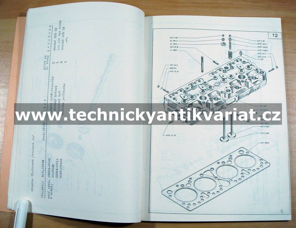 Dieslový motor SMD 14