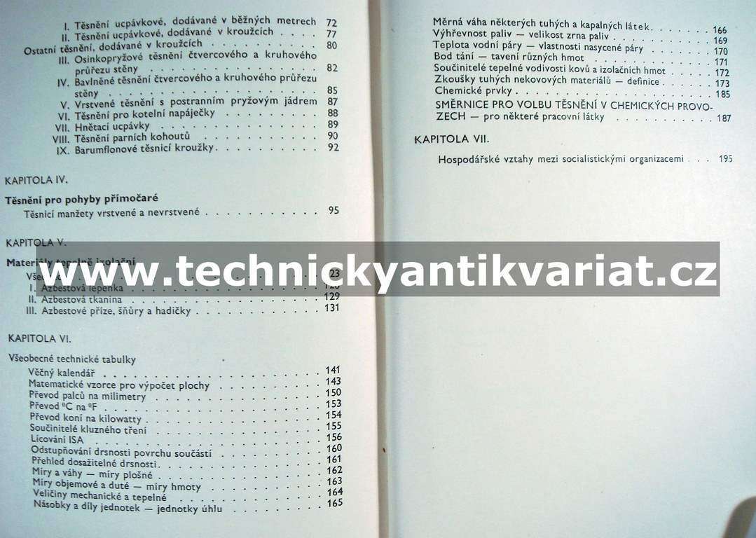 Technická příručka o těsnění