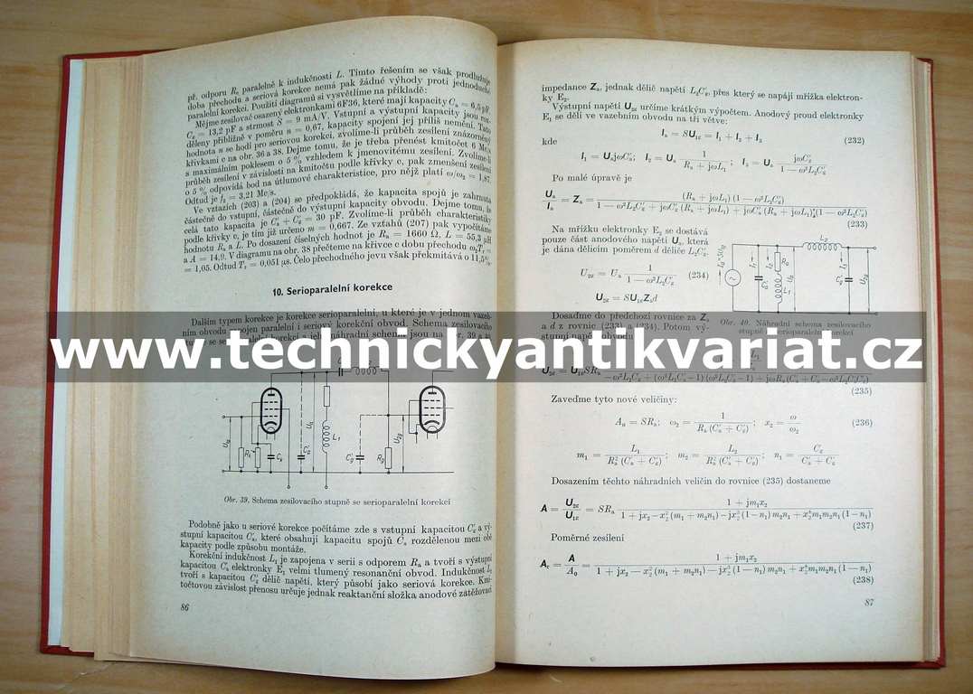 Obrazové zesilovače pro televizi a měřící techniku - Bednařík, Daněk (1957)