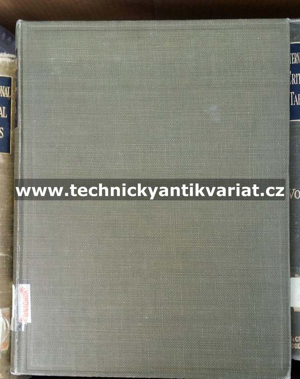 International Critical Tables 1-8