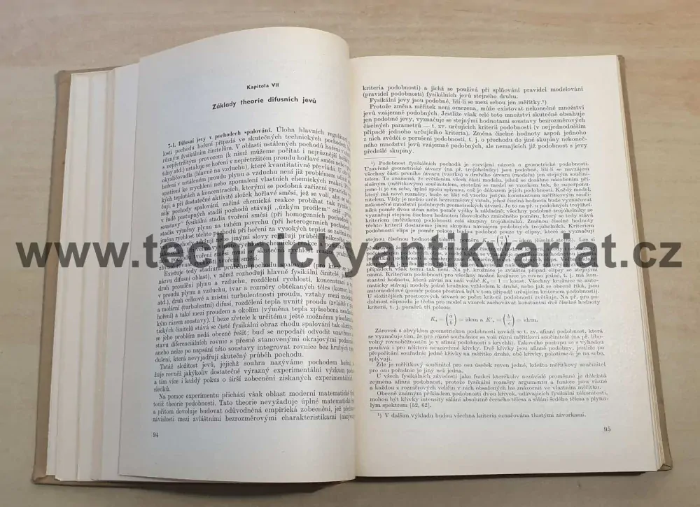 Pochody spalování - G.F. Knorre (1956)