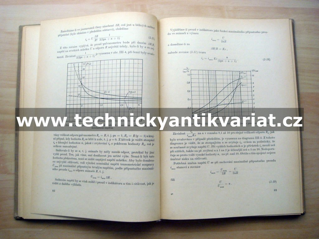 Elektrické odporové tensometry - Zdeněk Růzha (1958)