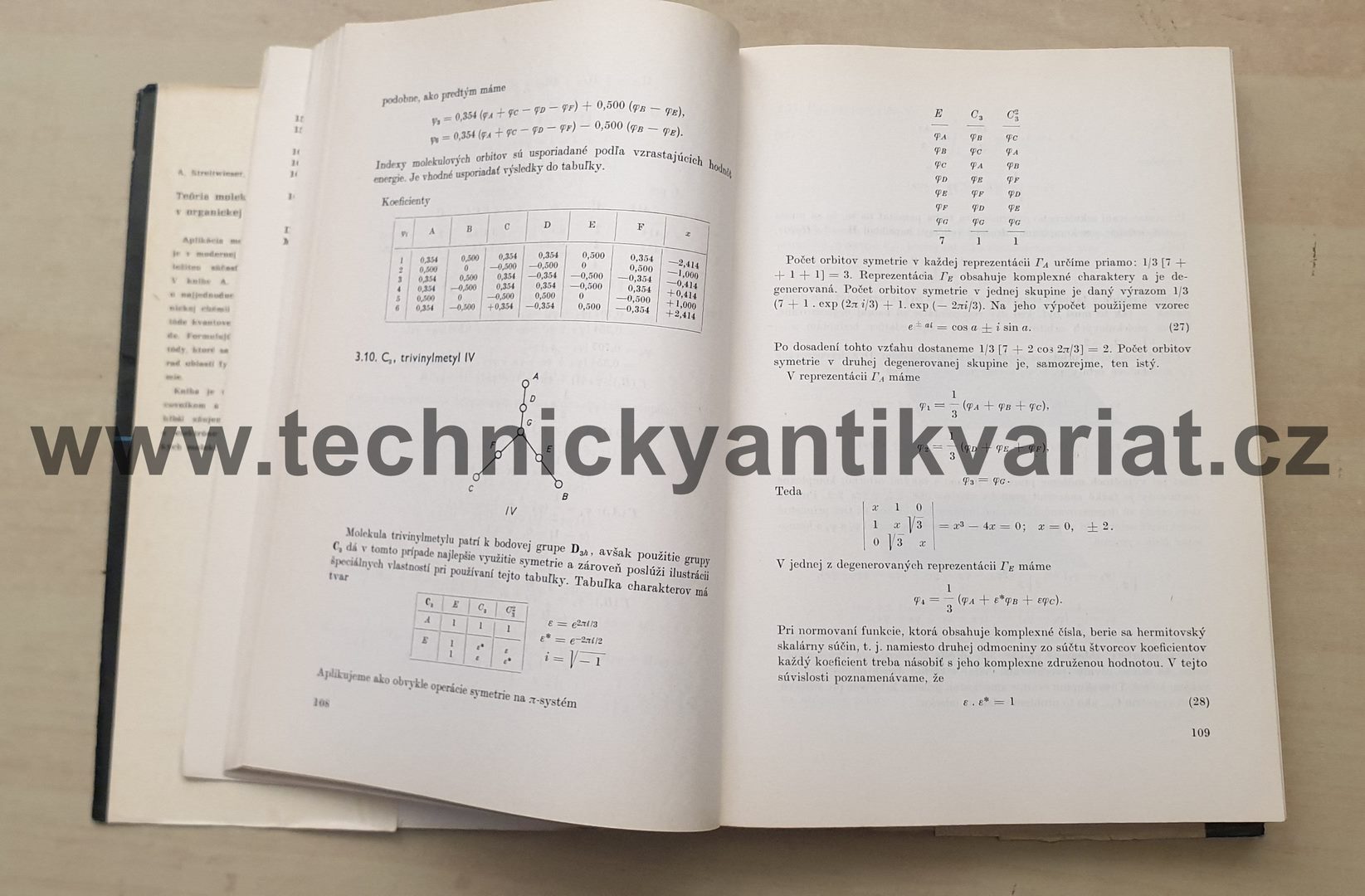 Teória molekulových orbitov v organickej chémii (1968)