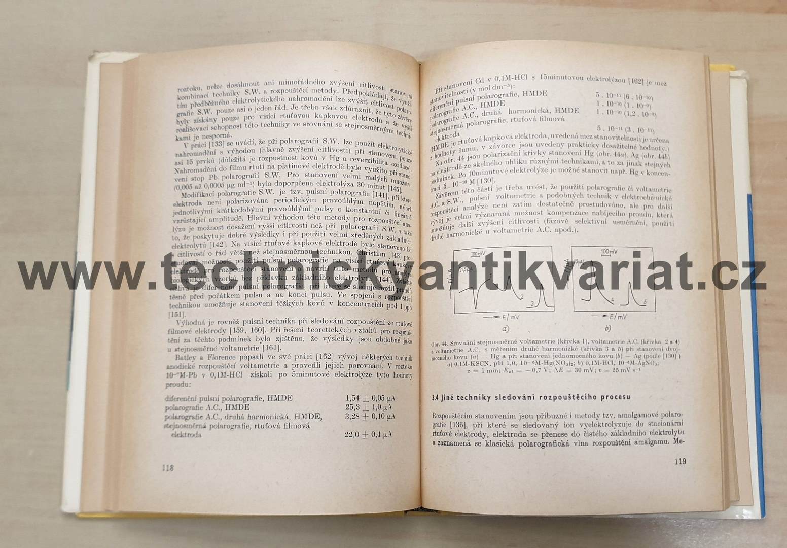Rozpouštěcí polarografie a voltametrie - Vydra, Štulík, Juláková (1977)