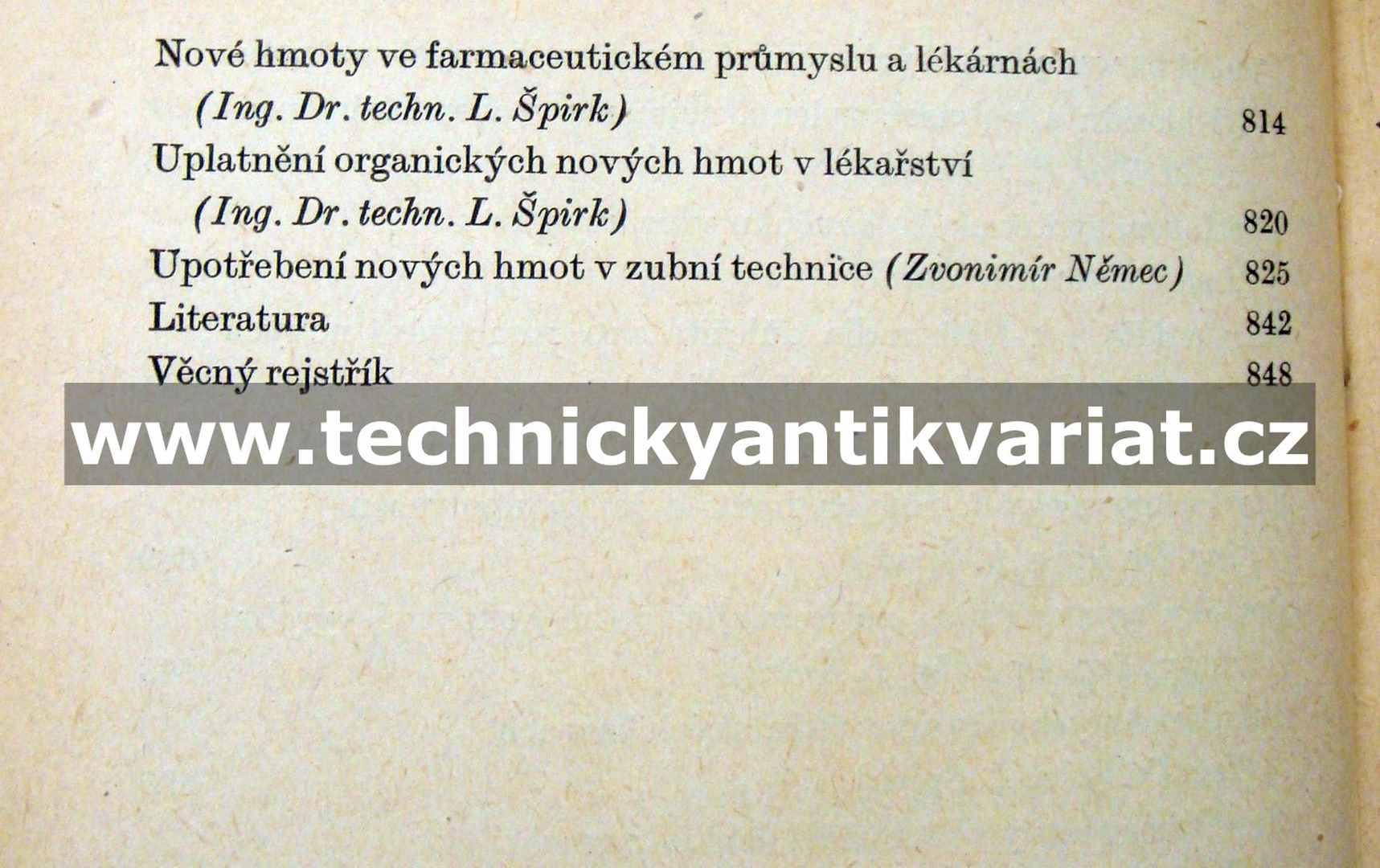 Technologie organických nových hmot