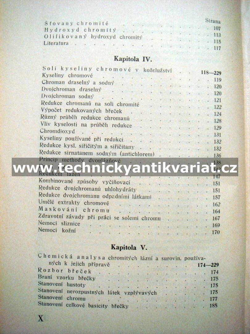 Soli chromu v koželužství - Václav Kubelka (1938)