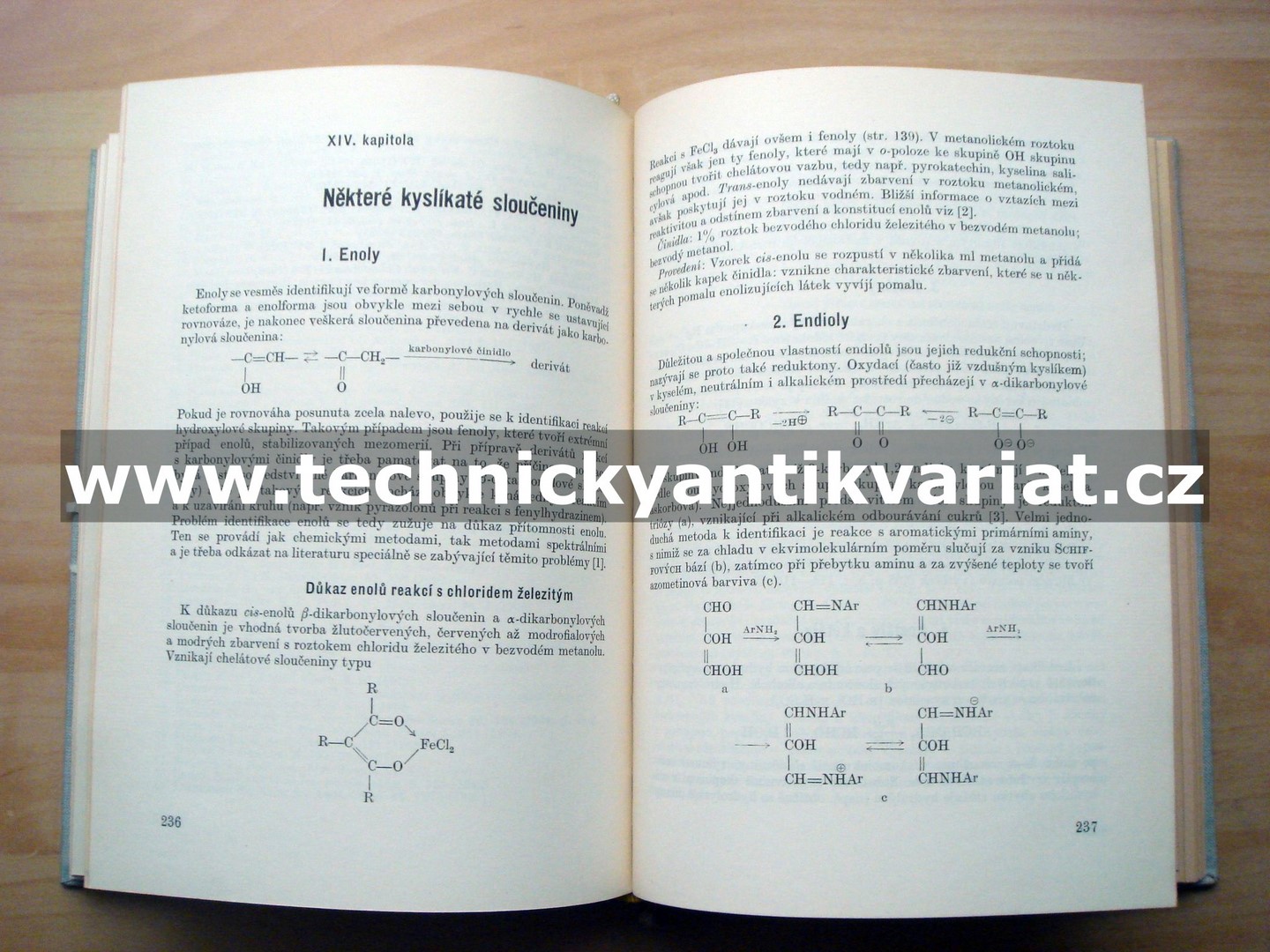 Důkaz a identifikace organických látek - Večeřa, Gasparovič (1963)