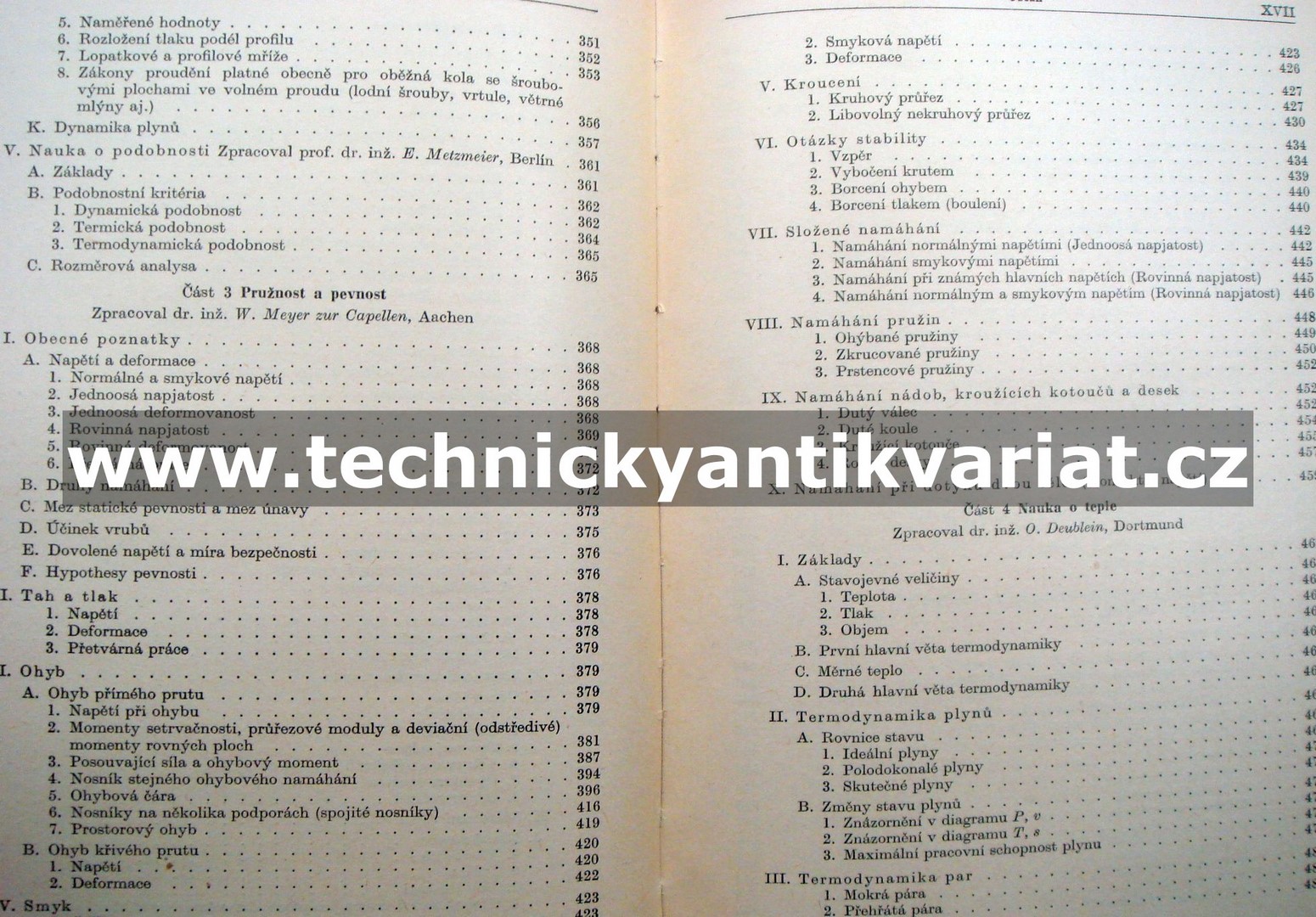 Inženýrská příručka pro stavbu strojů I. - Dubbel (1961)