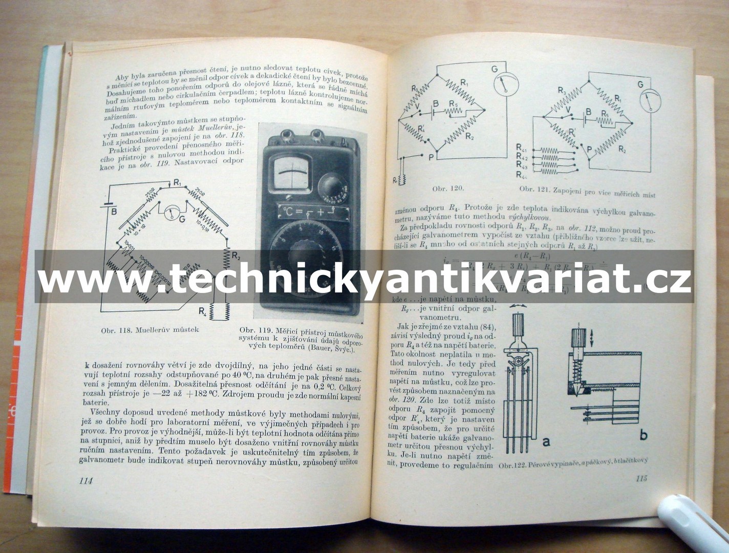 Měření teploty - Šindelář, Krupka (1955)