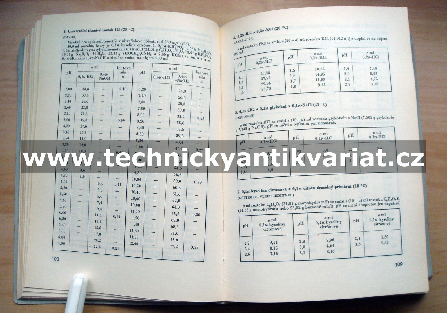 Chemické tabulky I. tabulky všeobecné