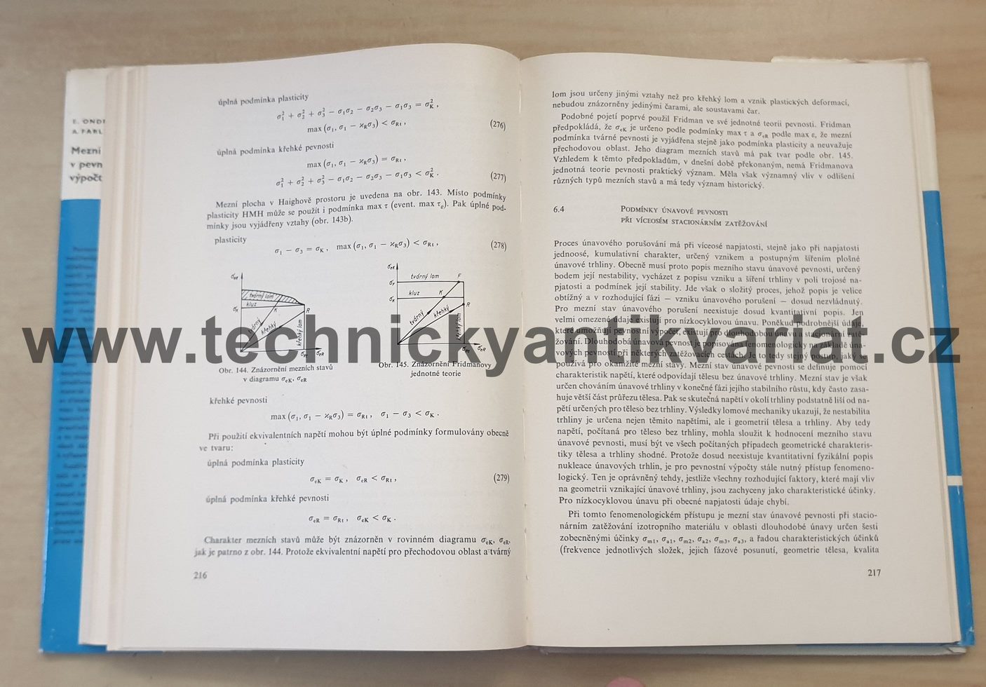 Mezní stavy v pevnostních výpočtech - Ondráček, Farlík (1973)