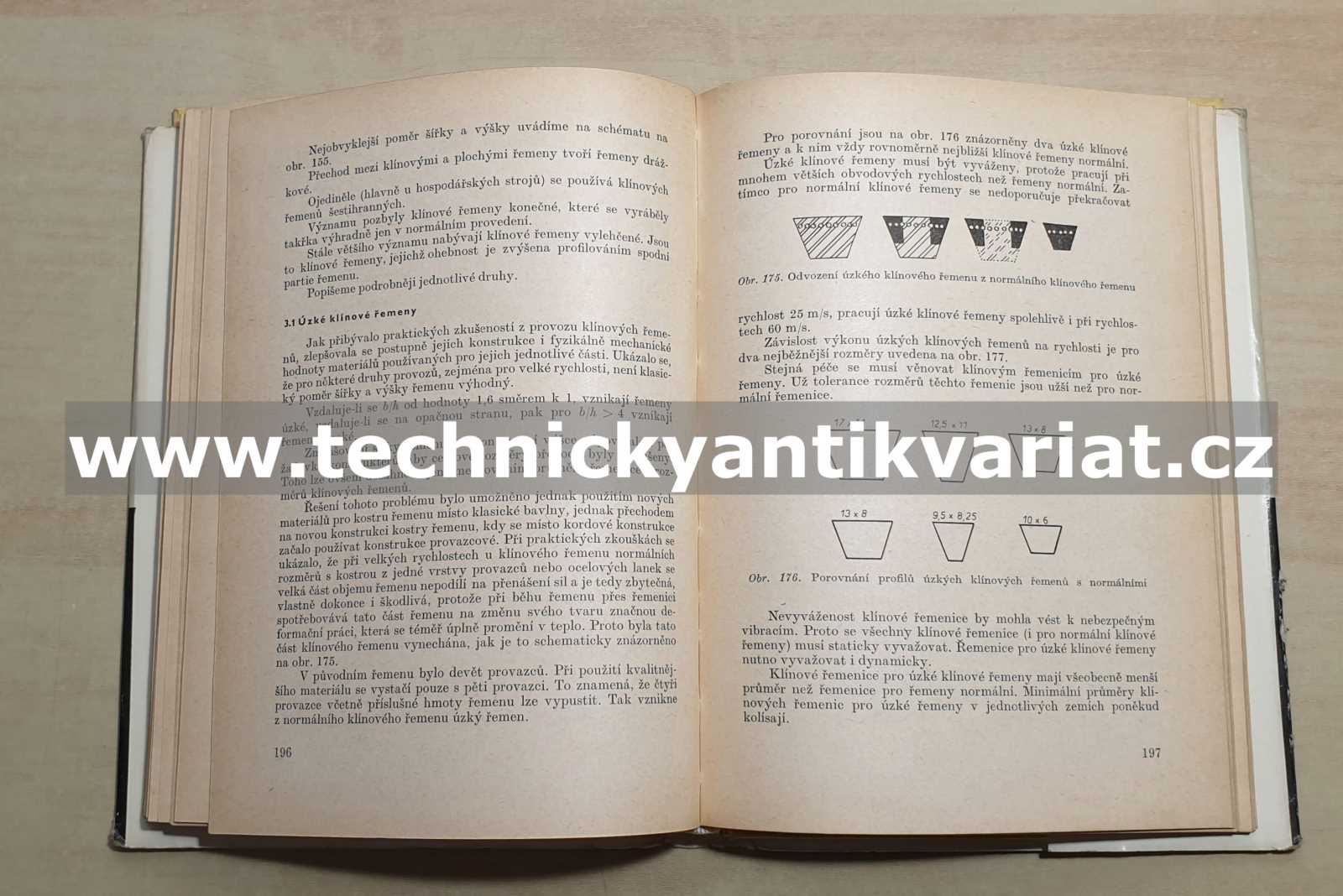 Dopravní pásy a hnací řemeny - Josef Holub (1962)