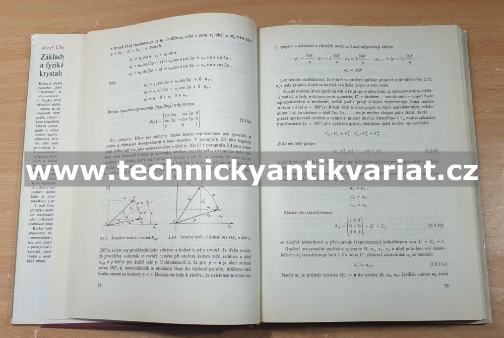 Základy chemické a fyzikální krystalografie - Jozef Chojnacki (1979